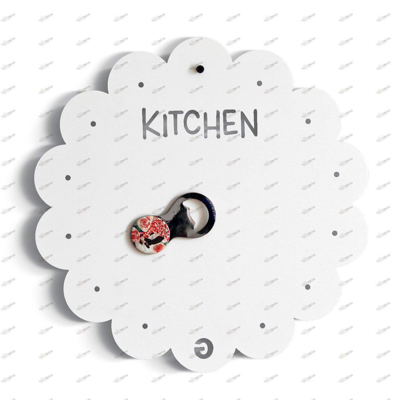 Доска для магнитов "KITCHEN" BONESSI BONESSI 081620 Белый 