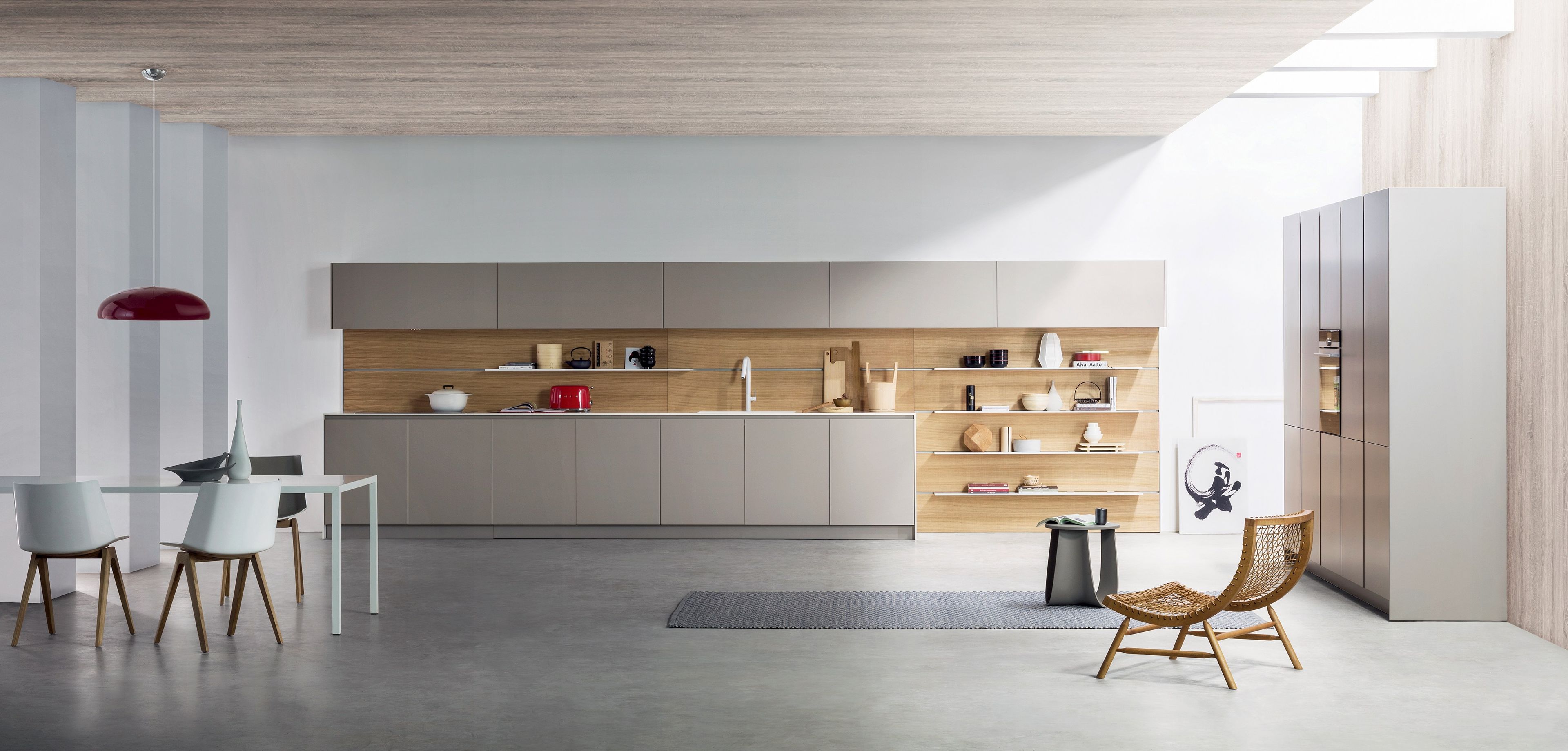 Линейная кухня TM Italia Cucine K6 ARCH-00011047 - Вид №1