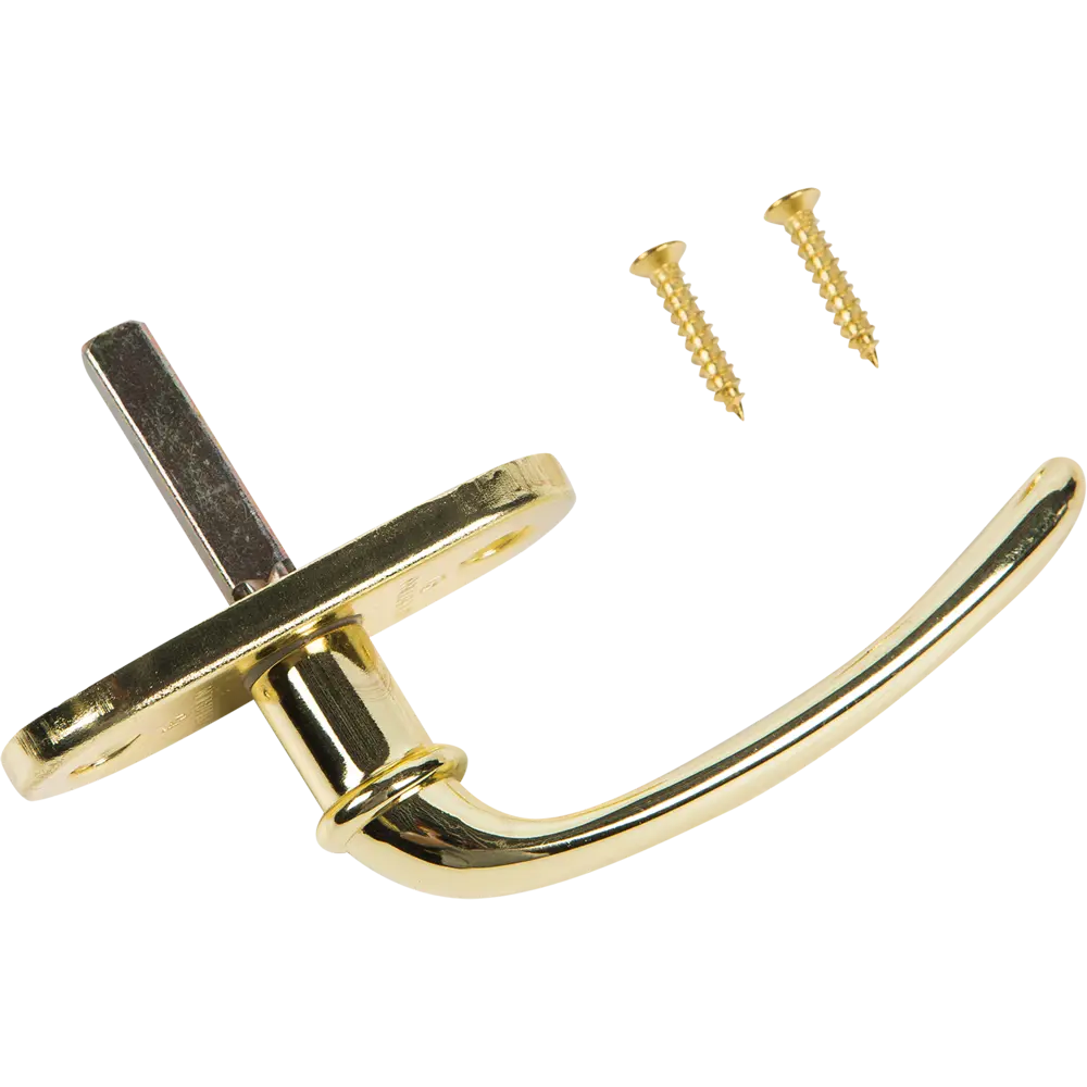 Завертка оконная Palladium Natali PB, 60х90 мм, ЦАМ, цвет латунь STLM-2007504 - Вид №1