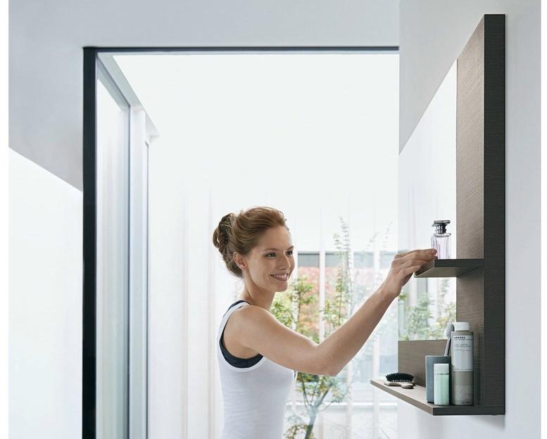 Duravit Настенное зеркало со встроенной подсветкой для ванной Vero sun-id-1488046 - Вид №3