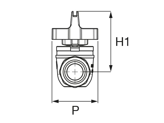 Прямой и резьбовой моторизованный шаровой кран "Top Entry" TECO T4E ARCH-00094842 - Вид №1