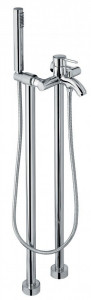 4500128CR Emmevi Piper, напольный смеситель для ванной с ручным душем, цвет хром