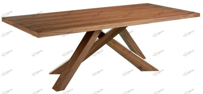 Angel Cerdá Прямоугольный деревянный обеденный стол Nature life 1033 Angel Cerda