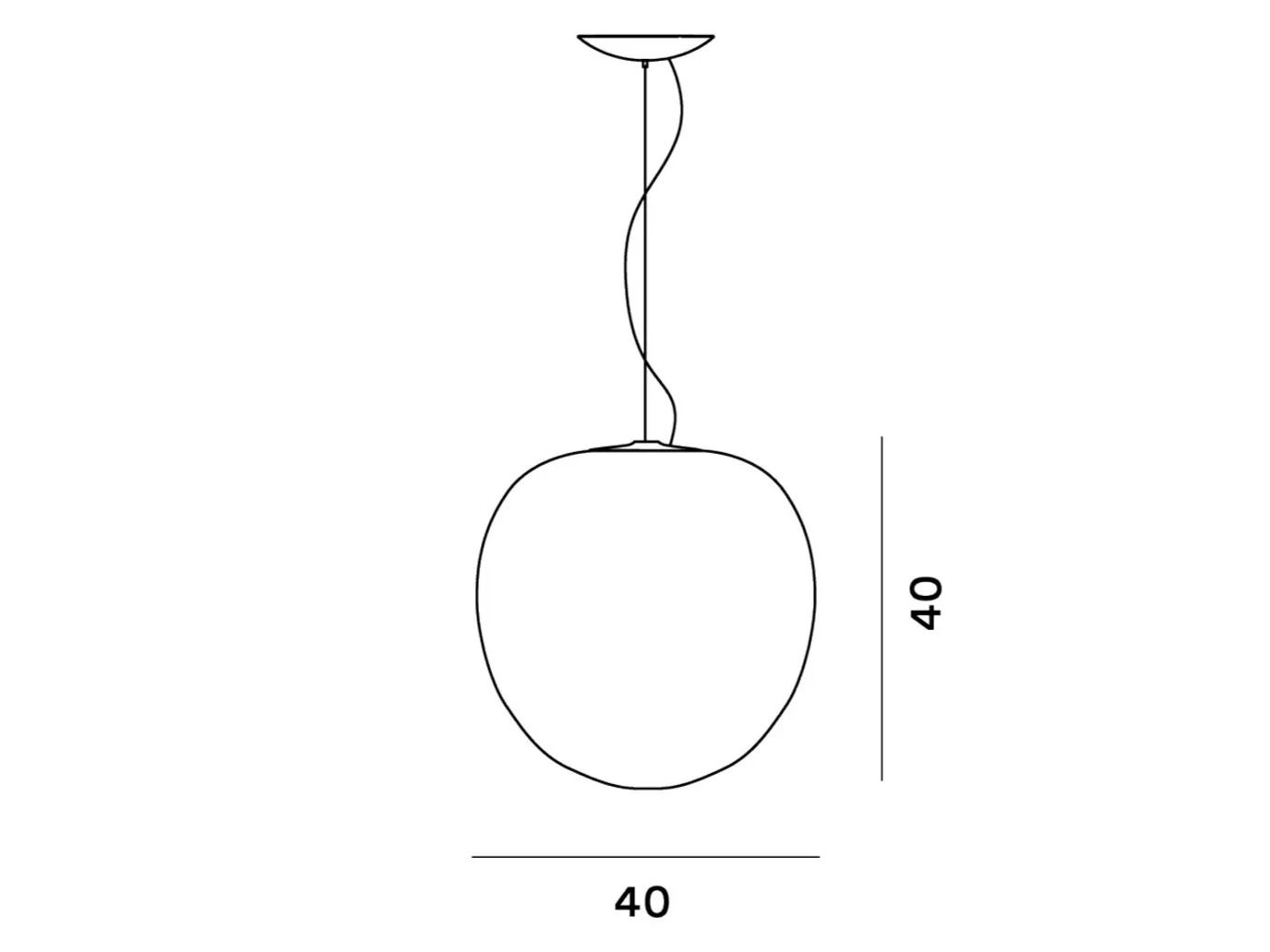 Выдувное стекло светодиодный подвесной светильник Foscarini Rituals ARCH-00127214 - Вид №3