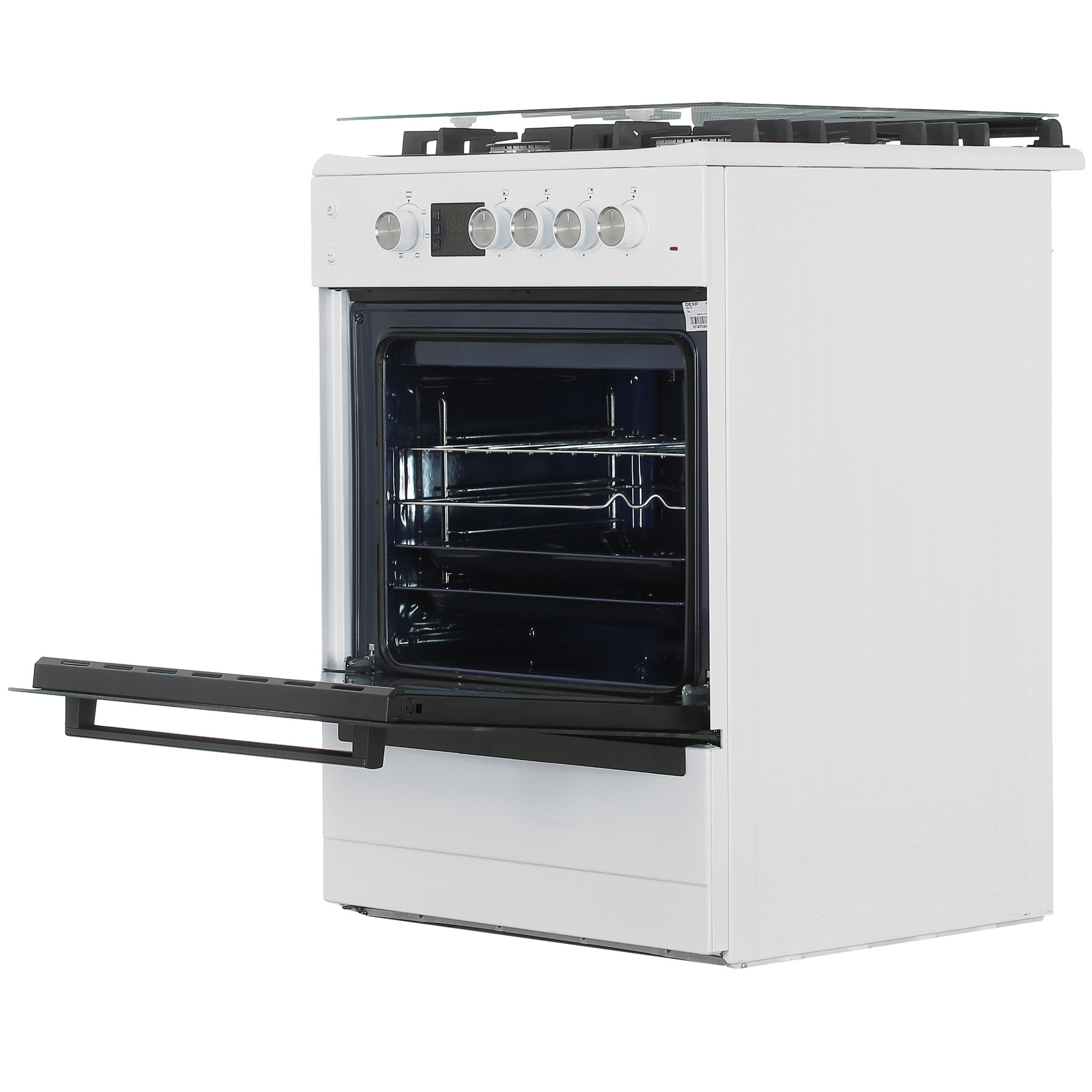 9082403 Комбинированная плита DEXP M26-1W белый STDN-0151553 - Вид №5