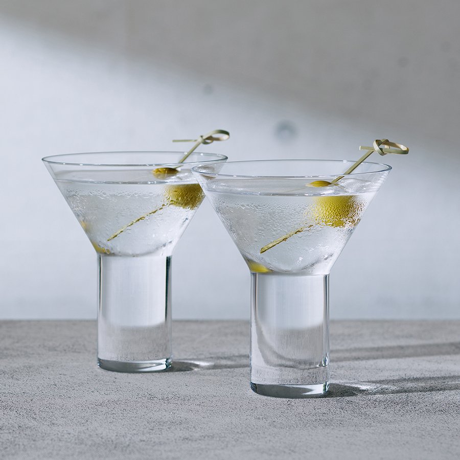 Набор из 2 бокалов для коктейлей vodka 240 мл LSA INTERNATIONAL ДИЗАЙНЕРСКИЕ 00-3894746 Прозрачный  - Вид №3