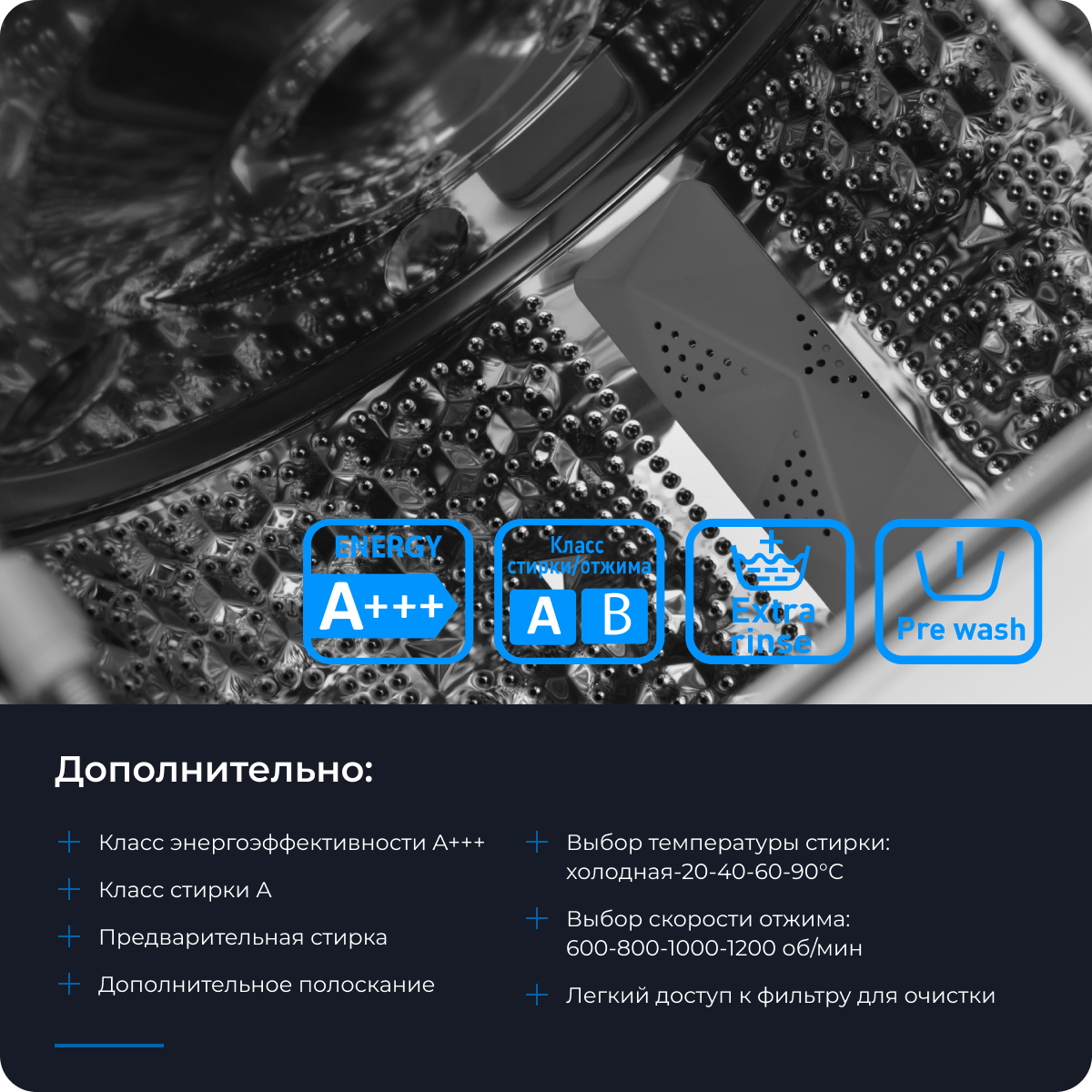 9982986 Стиральная машина ZUGEL ZWT612 белый STDN-0060224 - Вид №39