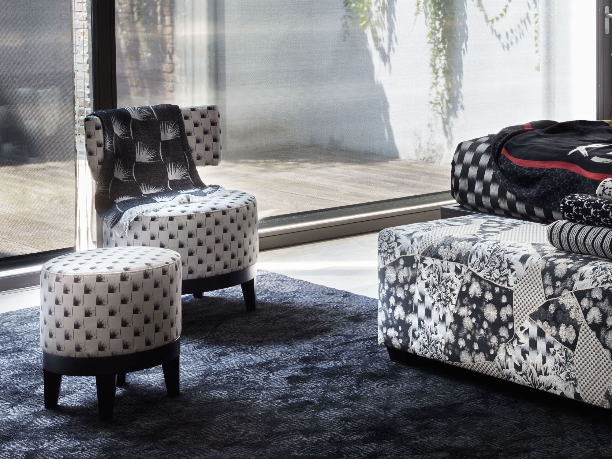 Мягкий стул из ткани K-3 CHARLES K ARCH-00134146 - Вид №1