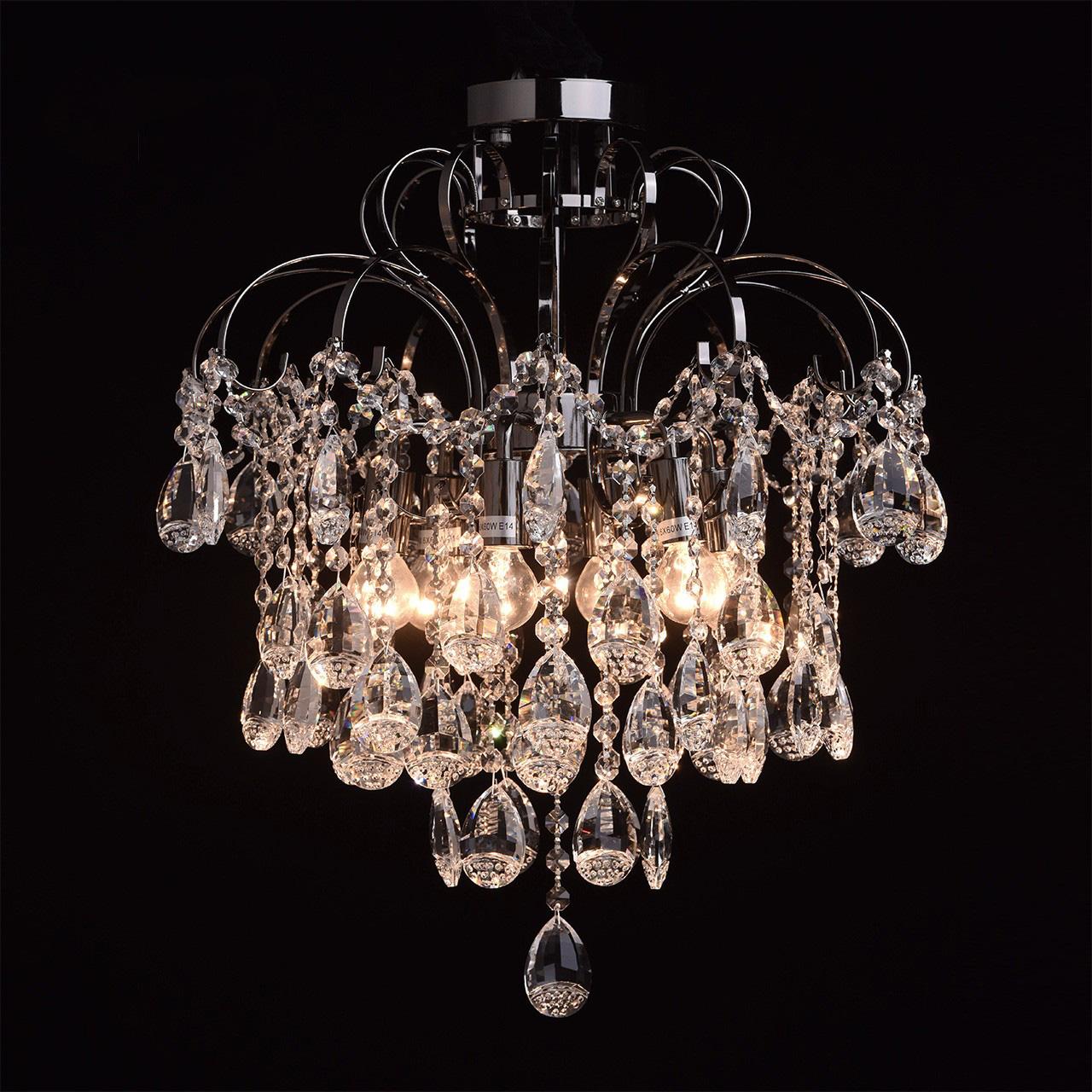 Потолочная люстра De Markt City Бриз 464017206 DE MARKT ДИЗАЙНЕРСКИЕ, БРИЗ 181503 Черный  - Вид №3