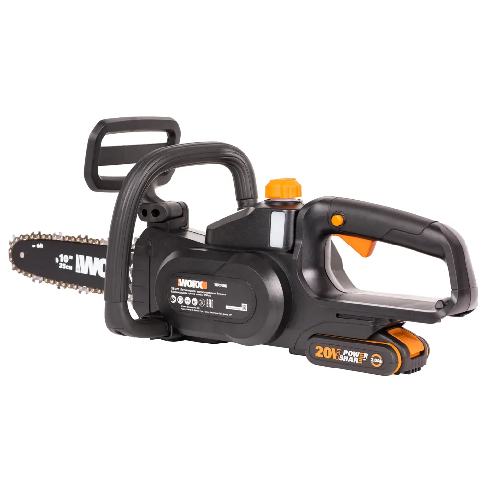 Аккумуляторная пила WORX WP340E 20В с автоматической смазкой 82600066 STLM-0031097 - Вид №8