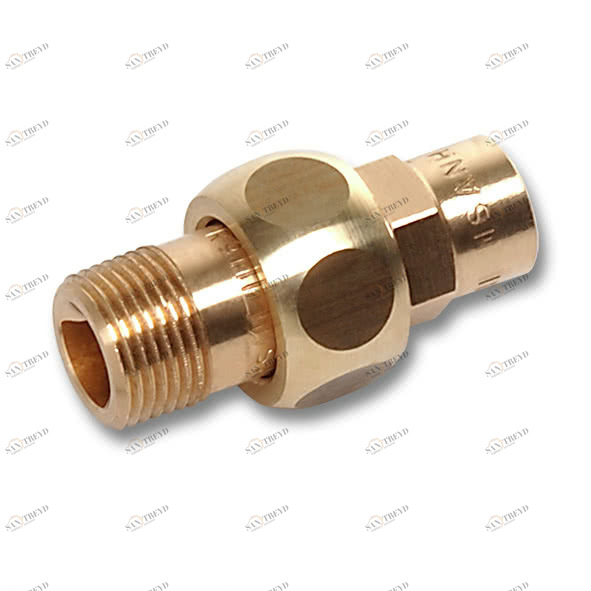 1434142112 SANHA 4341G сгон ВП-НР, бронза, самоуплотняющийся 42x11/2 мм 