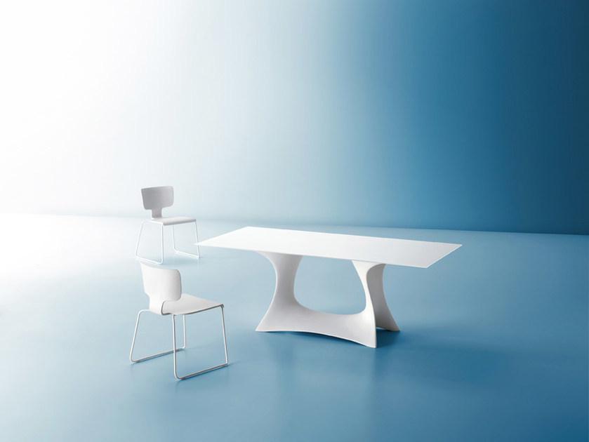 Roberti Прямоугольный садовый стол из стали Coral reef sun-id-1490394 - Вид №1