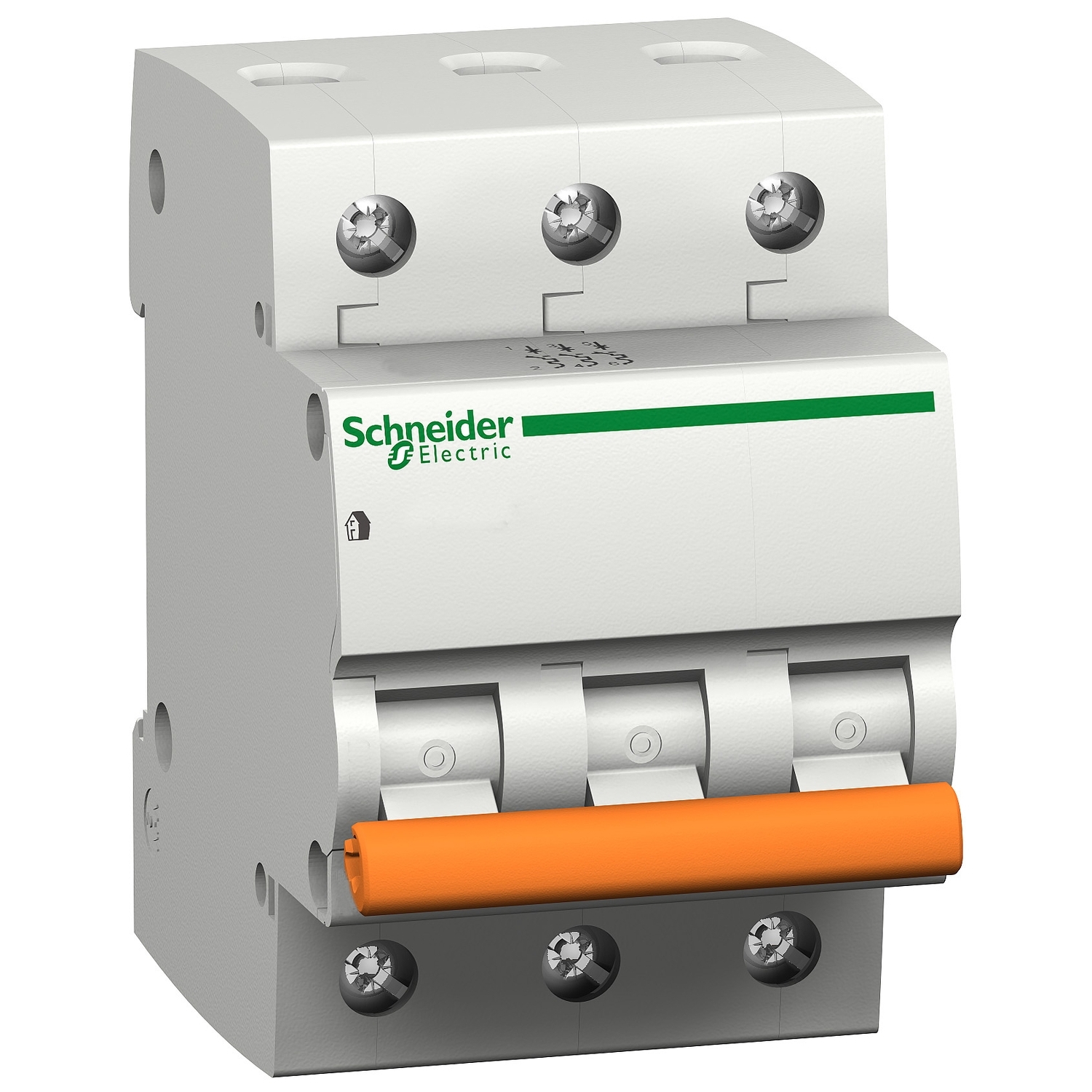 11228 Автоматический выключатель 3P 50А (C) 4.5кА Schneider Electric Домовой 