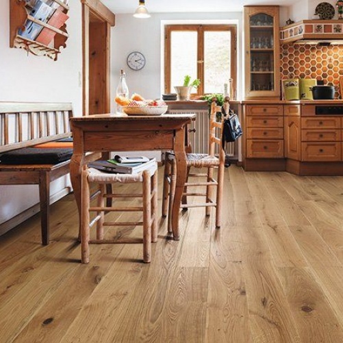 Паркетная доска Haro 4000 Series Top connect Саваж 2v фаска масло воск Дуб Кантри с брашью (Текстурированная) 2200х180 мм 523817 - Вид №2