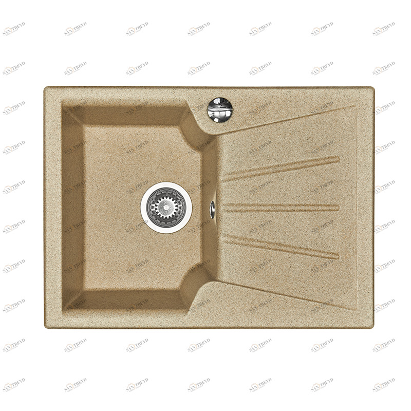 1A716032MC220 Мойка кухонная прямоугольная AQUATON МОНЦА