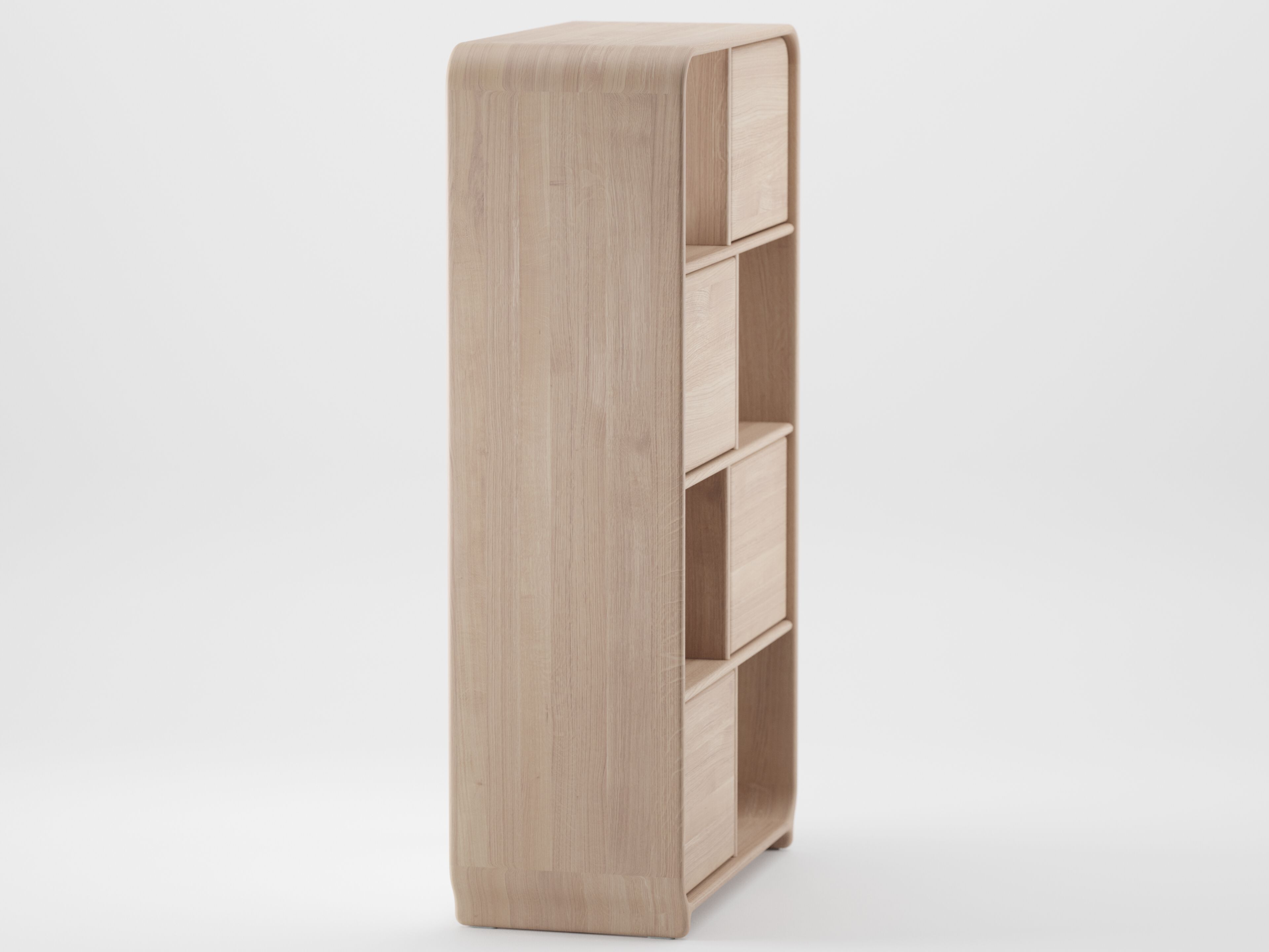 Книжный шкаф из массива дерева Artisan Eny ARCH-00068260 - Вид №3