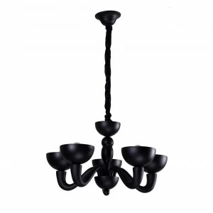 Подвесная люстра Divinare Bianca-Nero 7091/04 LM-5 DIVINARE ДИЗАЙНЕРСКИЕ, BIANCA-NERO 108106 Черный