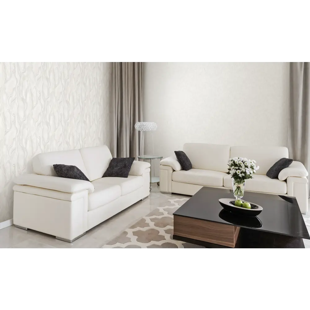 Флизелиновые обои Ateliero Enisei белые 1.06 м 89423708 STLM-1564467 - Вид №5