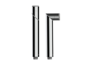 Хромированный латунный ручной душ с фиксированной струей