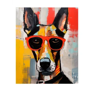 Картина на холсте Fbrush Граффити дог 40x50 см