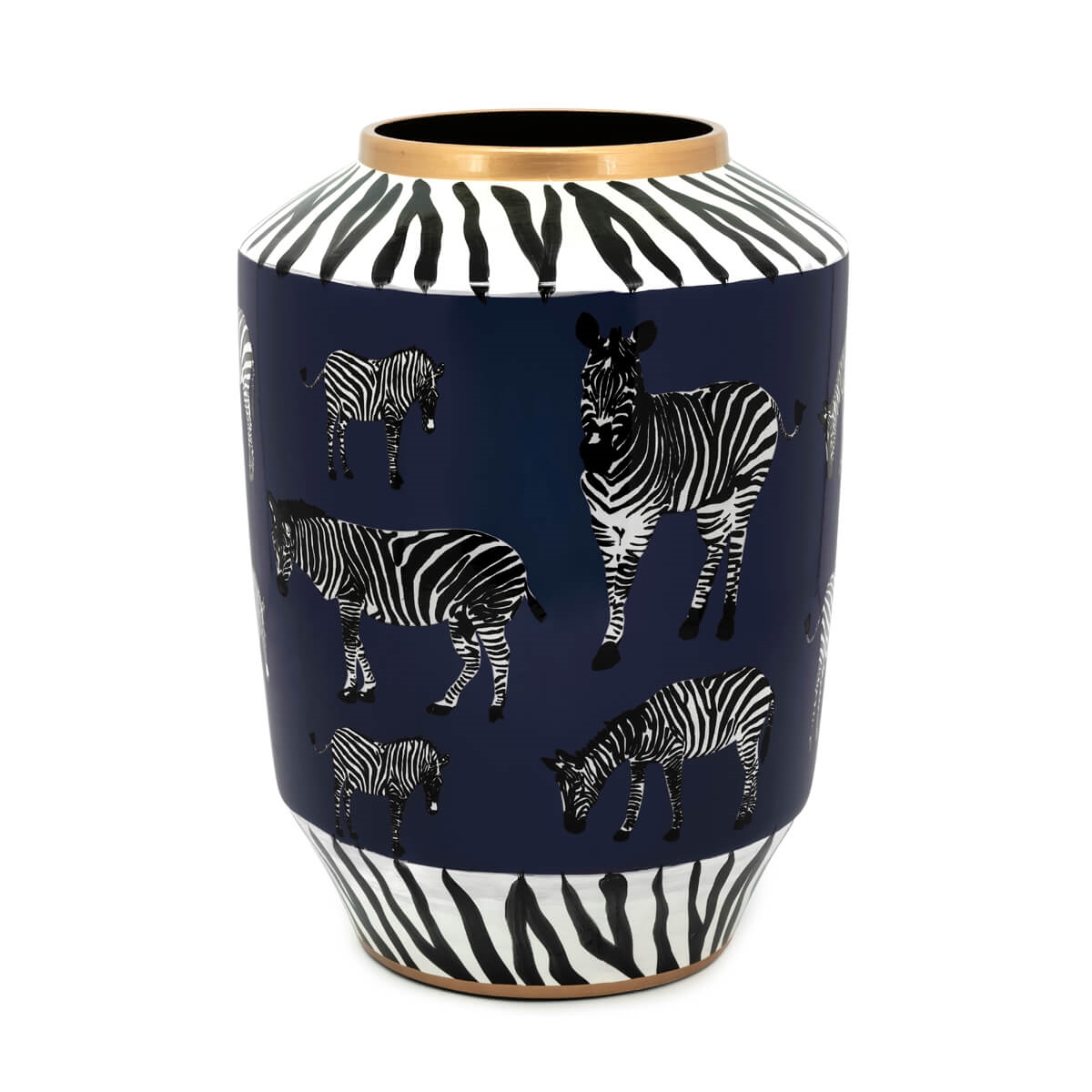 200826-40 ABHIKA ВАЗА ZEBER CYL RED  - Вид №2