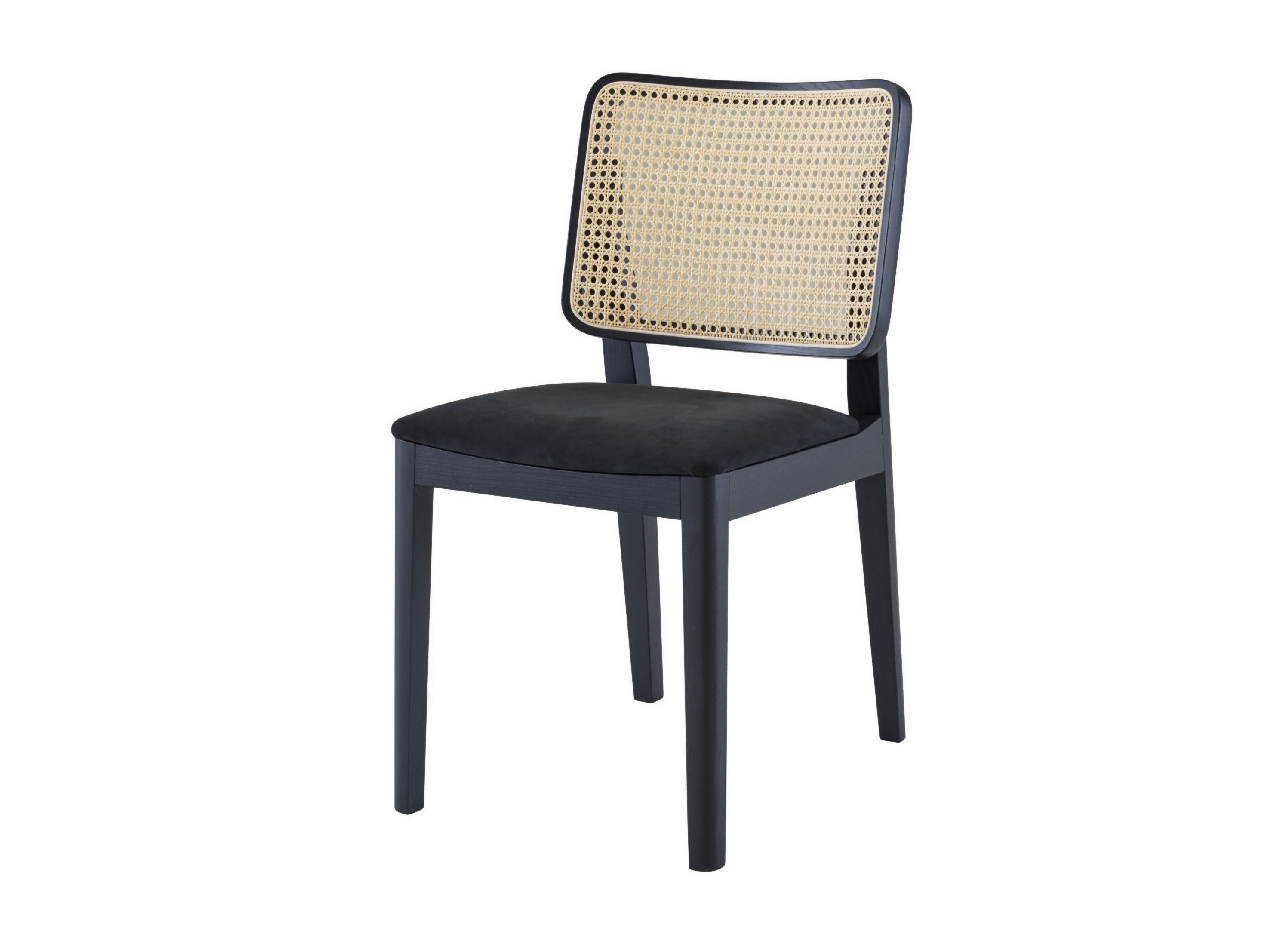 Стул из ясеня и ротанга со встроенной подушкой Ligne Roset тамбур ARCH-00069267