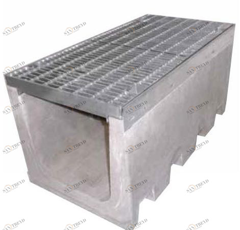 GRIDIRON GRIGLIATI Вибропрессованный бетонный канал R sun-id-1381683