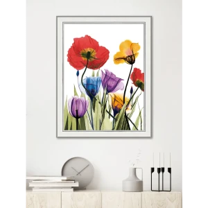 91299837 Картина в раме Grafis-art "Цветы X-RAY 2" 30x40 см STLM-0835222