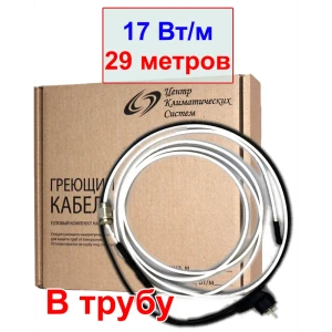 91751240 Греющий кабель в питьевую трубу с сальником Stich 29 м 493 Вт STLM-1530220