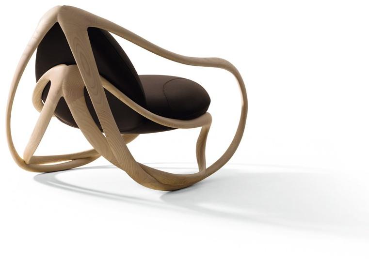 Giorgetti Кресло-качалка с подлокотниками sun-id-1347876 - Вид №2