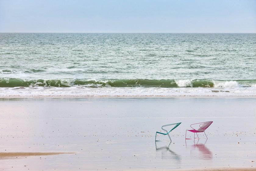 iSimar Штабелируемое садовое кресло из стали с подлокотниками Bolonia 9143 - Вид №7