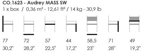 Fenabel Вращающееся кресло из ткани Audrey sun-id-1446363 - Вид №4
