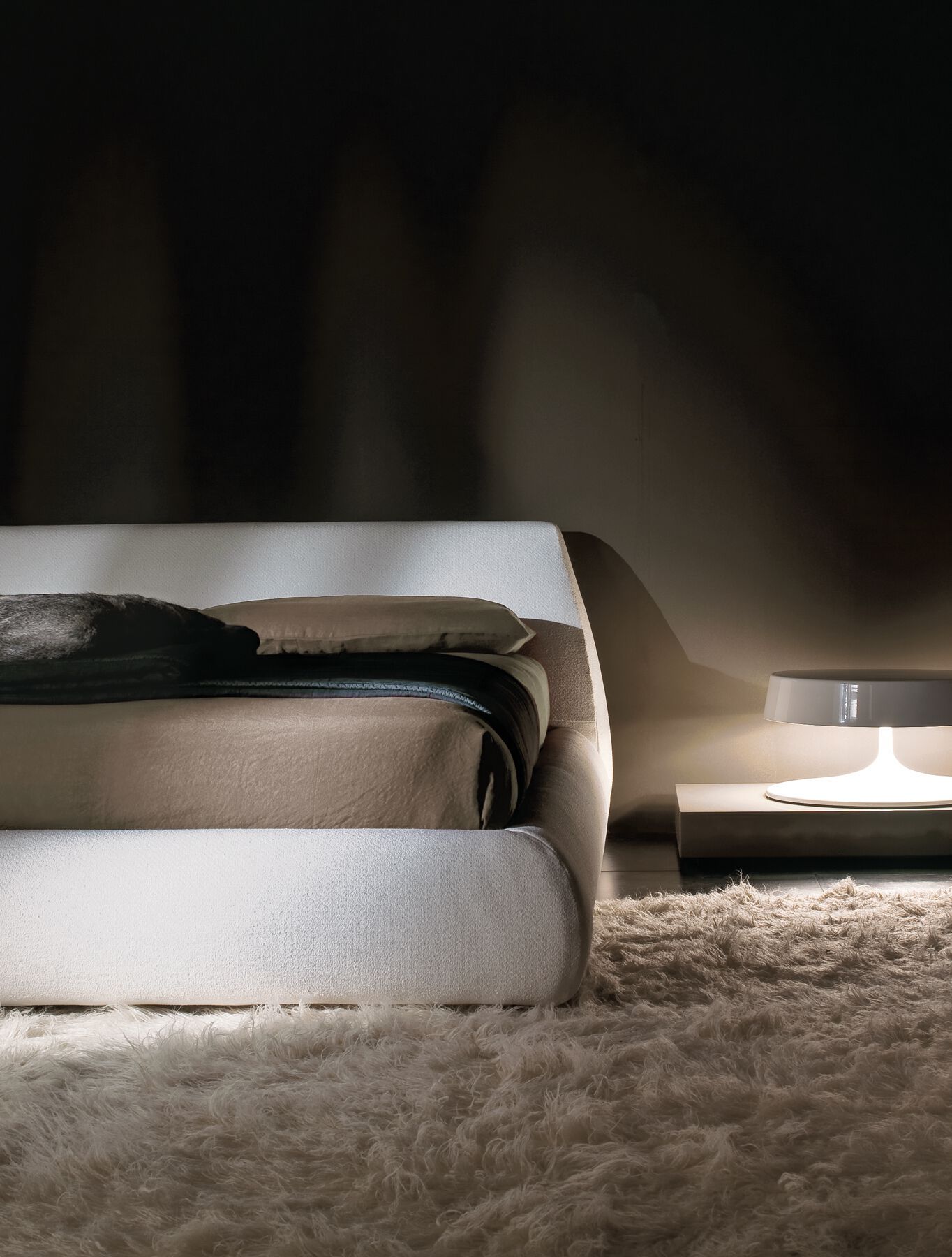 Двуспальная кровать из ткани с мягким изголовьем i 4 Mariani Look ARCH-00034658 - Вид №3