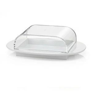 Масленка белая Forme Casa GUZZINI  00-3870026 Белый;прозрачный