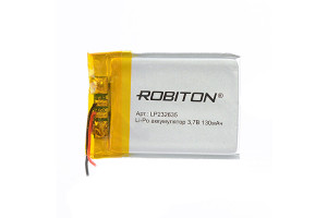 15949033 Аккумулятор LP232635 3.7В 130mAh PK1 14068 Robiton