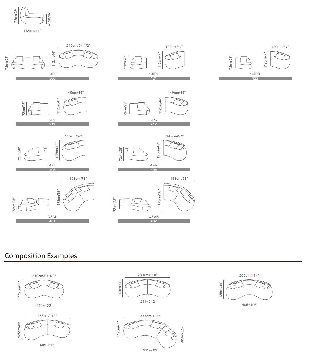 Кожаный модульный диван CAMPO DE' FIORI CHILI ARCH-00096814 - Вид №10