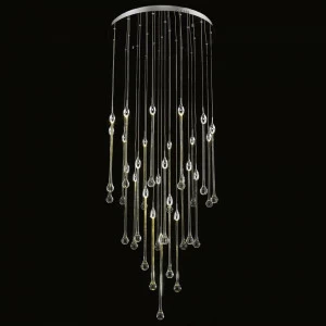 Светильник подвесной 180х63 см золото Delight Collection P98028M-25 brass DELIGHT COLLECTION ДИЗАЙНЕРСКИЕ 00-3882293 Золото;прозрачный