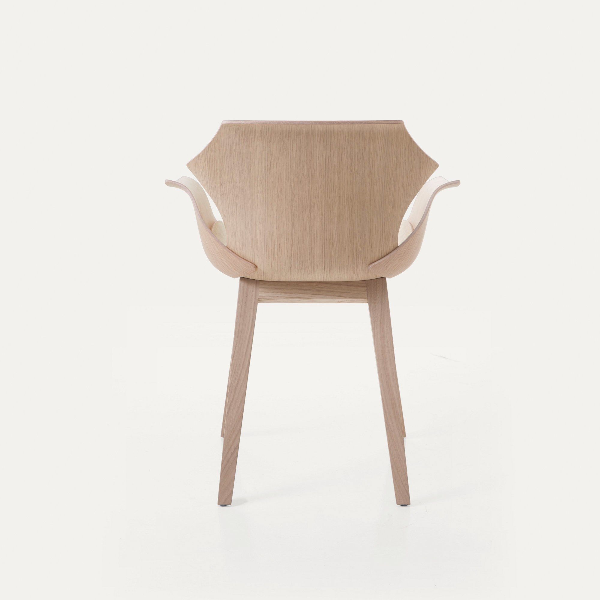 Деревянный стул с подлокотниками BassamFellows Petal ARCH-00121682 - Вид №6