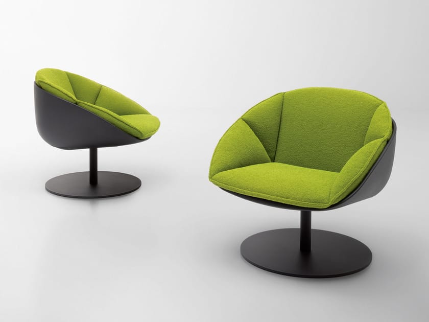 Вращающееся садовое кресло с подлокотниками Paola Lenti Amable ARCH-00106527