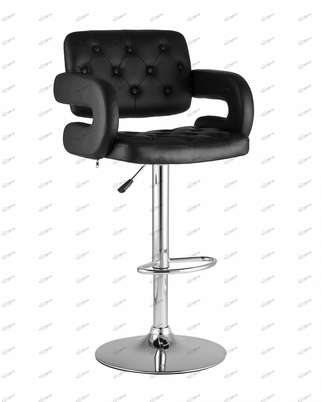 Стул барный со спинкой черный "Бентли" STOOL GROUP  00-3945978 Черный 