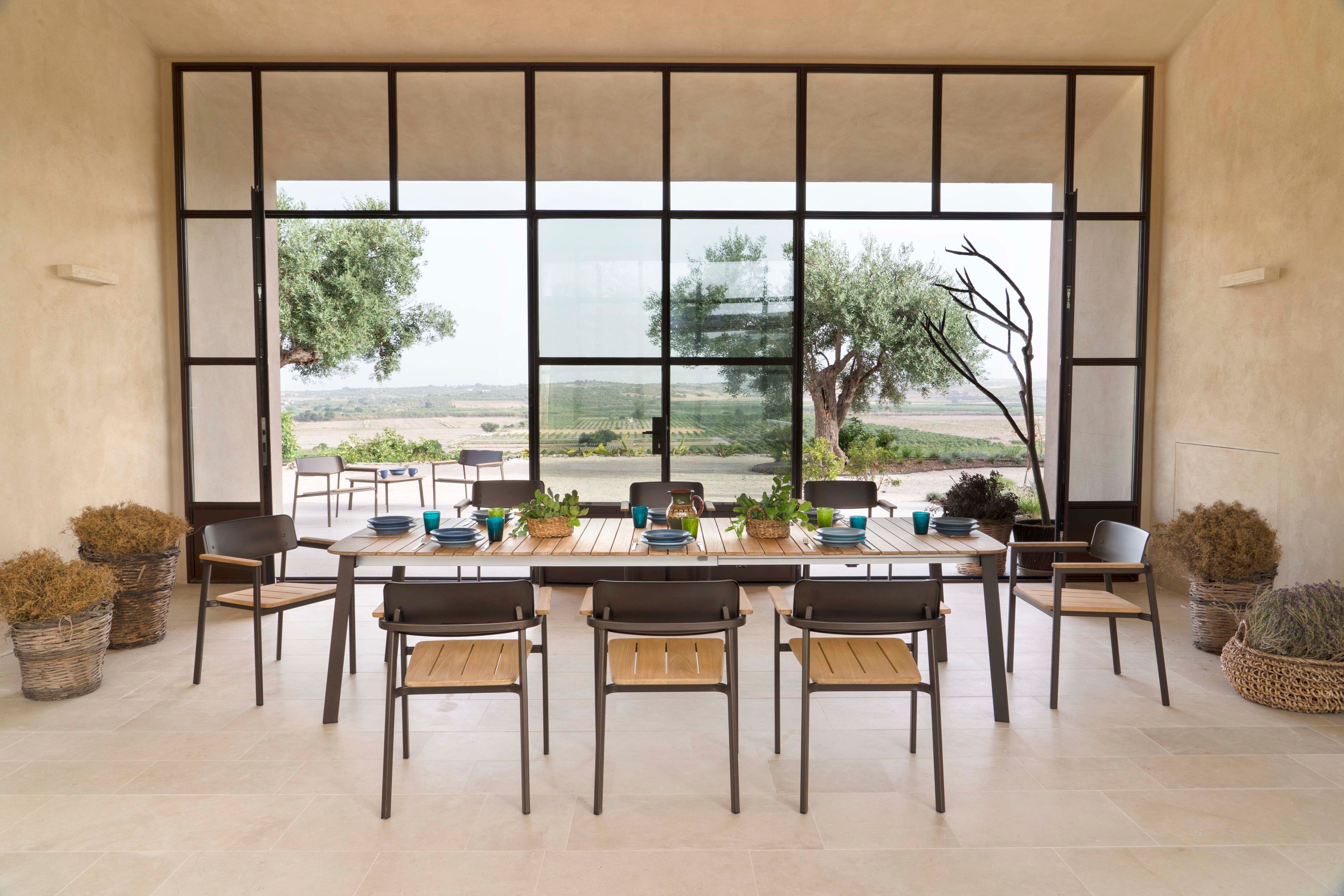 Выдвижной стол из тикового дерева emu Shine ARCH-00069872 - Вид №4