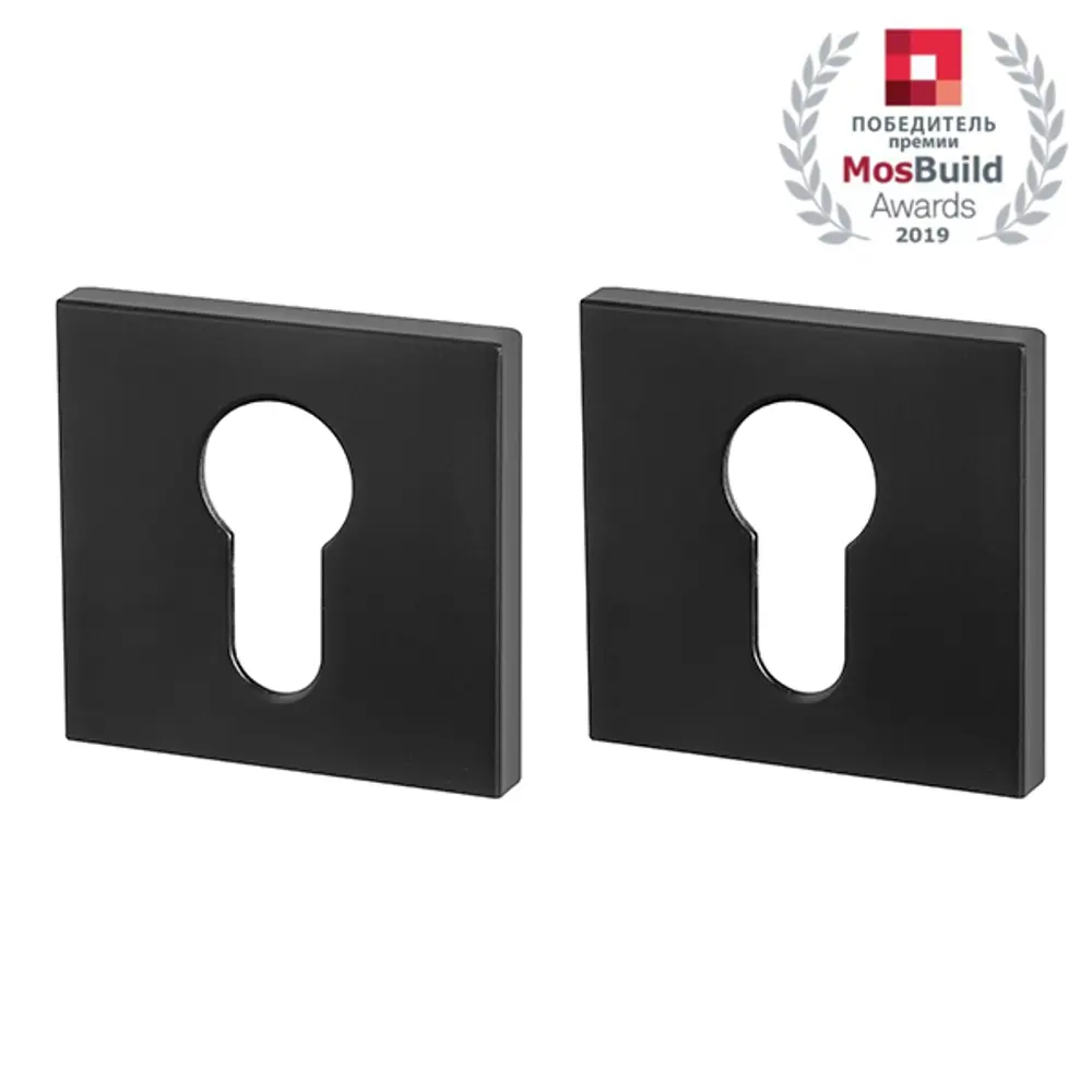 Накладка под цилиндр Armadillo ET.K.USS52 BL-26, ЦАМ, цвет черный STLM-2032467 - Вид №1