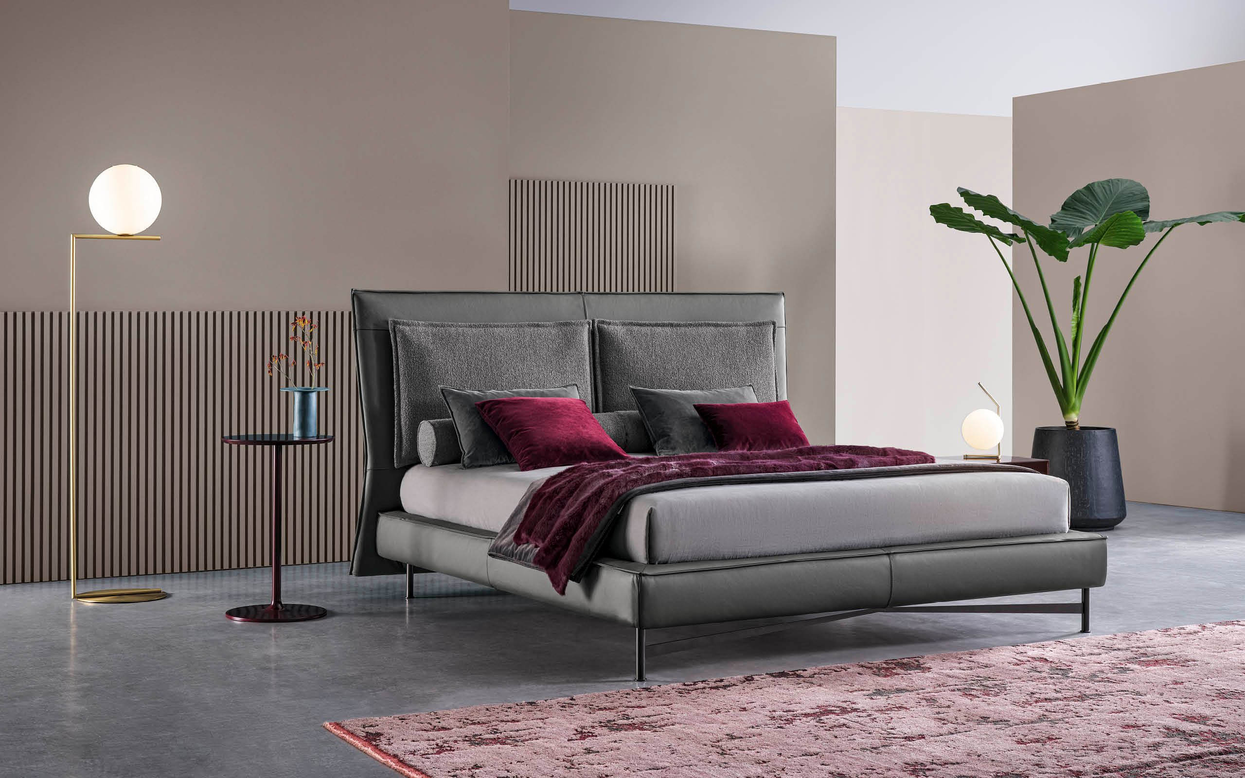 Кровать с высоким изголовьем Twils SP2802 ARCH-00078965 - Вид №5