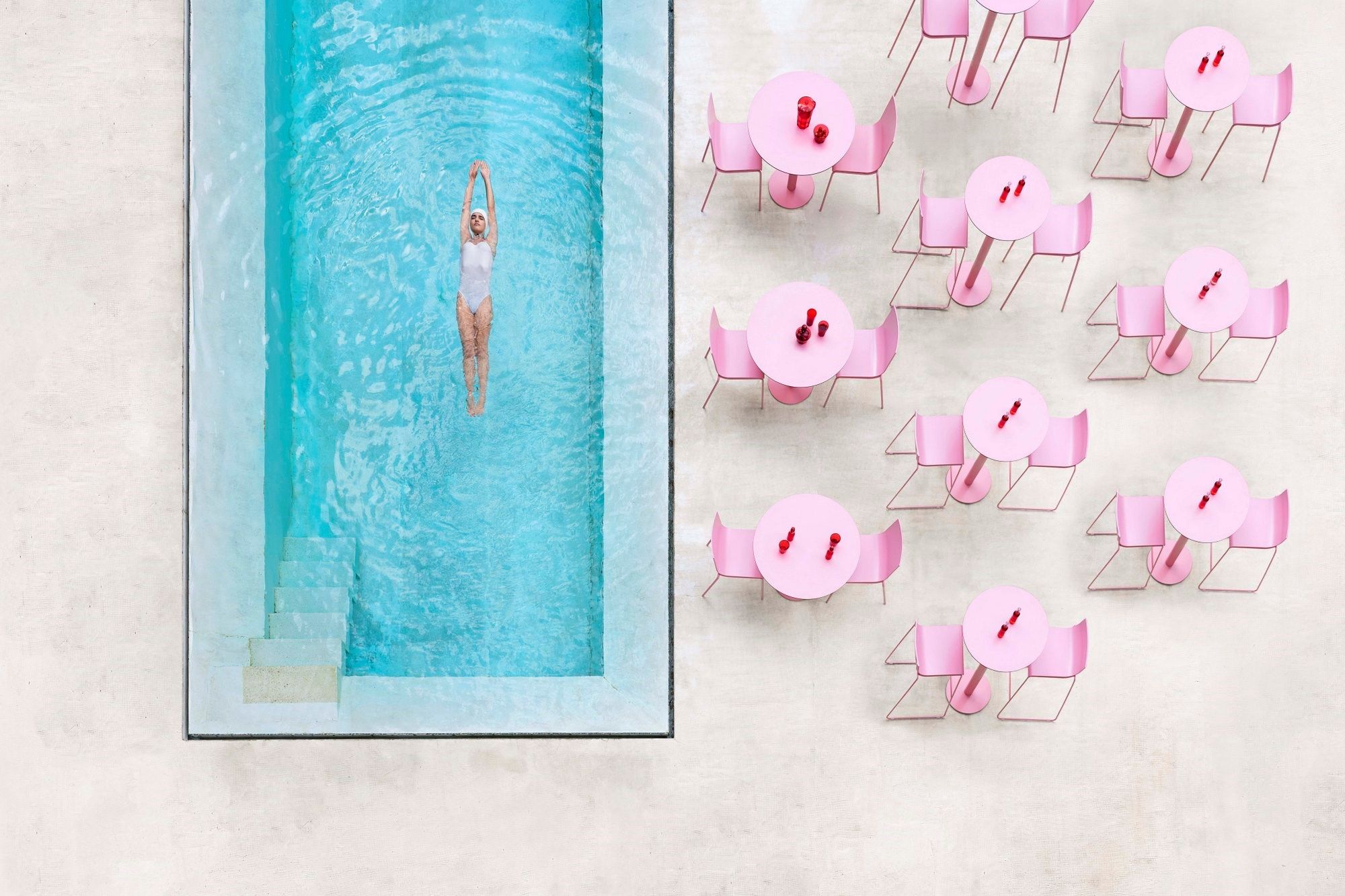 Круглый садовый стол Diabla ARCH-00143884 - Вид №3