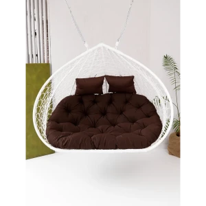 91636440 Подушка для 2х-местного подвесного кресла Everena Outdoor double choko1 115x150 см коричневая STLM-0834840
