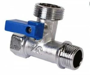 Кран шаровый трехпроходной 1/2х3/4х1/2 В баб AQL 01175