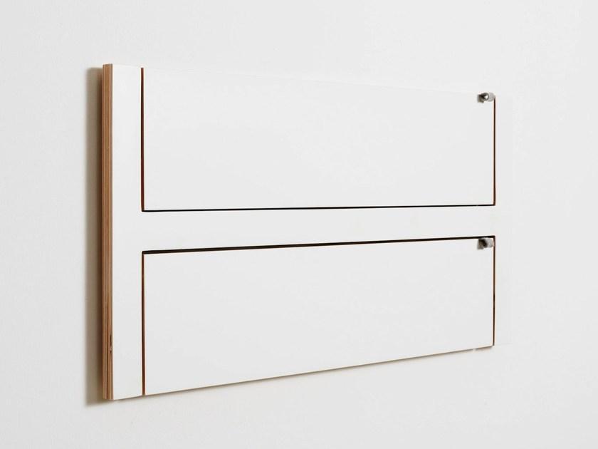 AMBIVALENZ Книжный шкаф офисный из фанеры Fläpps shelf 80×40-2 Fl070002 - Вид №2