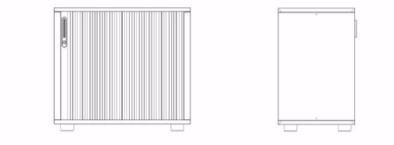 Dieffebi Шкаф офисный с тамбурными дверцами Primo 29dk800 - Вид №4
