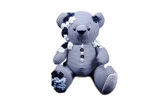 Мягкая игрушка от Шанель GOLDY BEARS МЕДВЕДИ 010970 Черный;белый