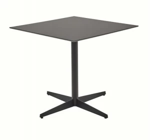 Segis Квадратный стол из HPL с основанием 4 звезды